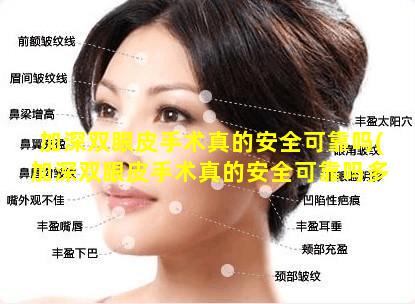 加深双眼皮手术真的安全可靠吗(加深双眼皮手术真的安全可靠吗多少钱 💐 )